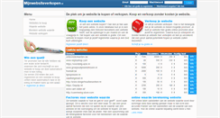 Desktop Screenshot of mijnwebsiteverkopen.nl